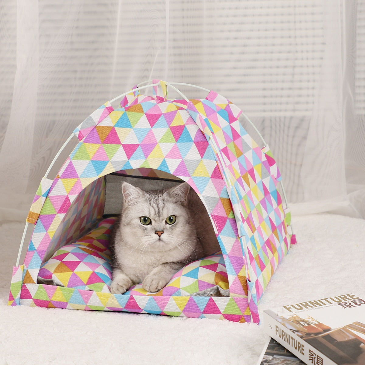 Pet Tent Bed!